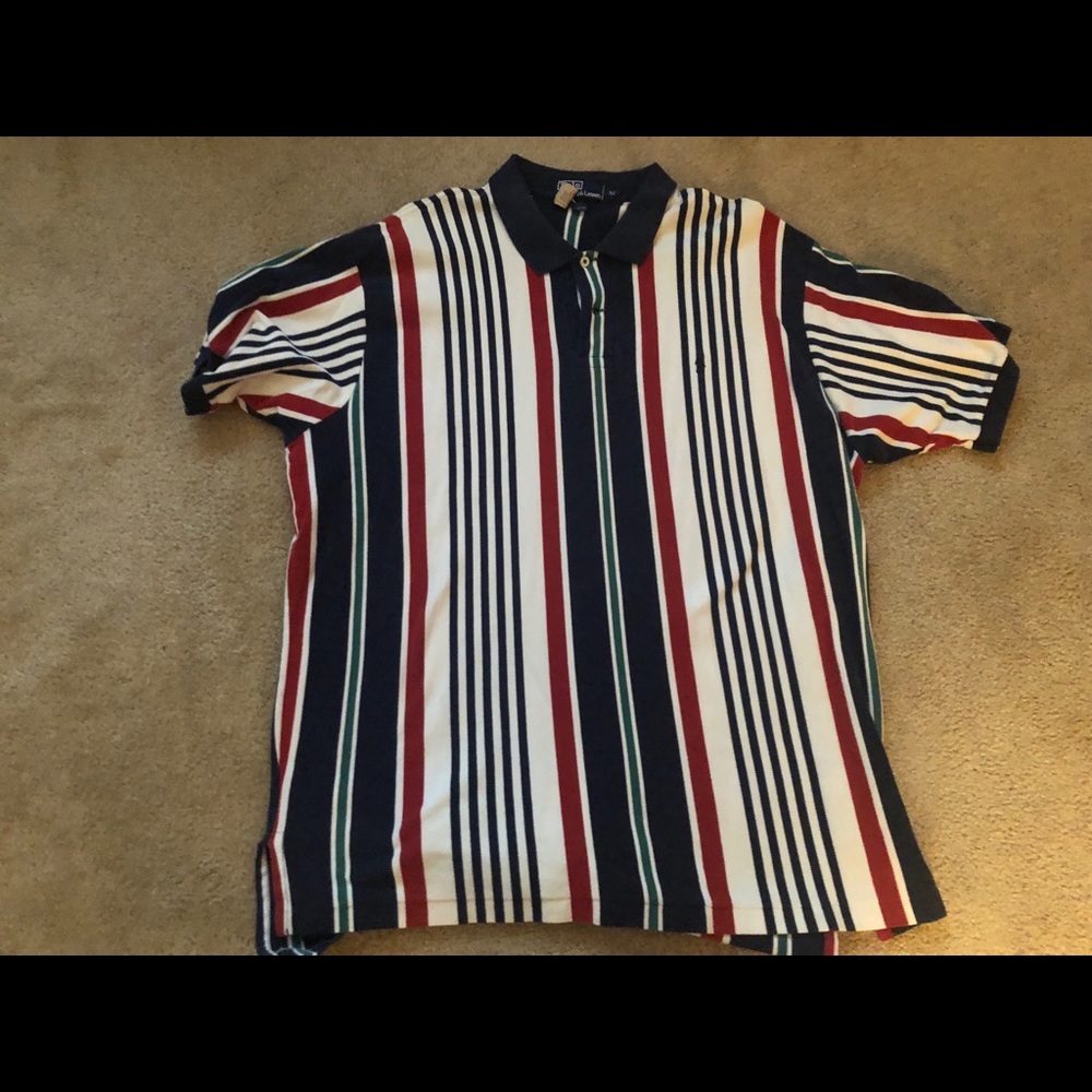 Thrifted Ralph Lauren colored vertical stripes